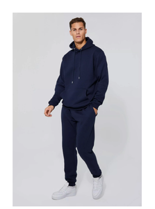 Conjuntos Deportivos de Algodón Personalizados al por Mayor para Hombre, Ropa Deportiva de Invierno Ecológica, Pantalones y Sudadera de Alta Calidad - Product Image 6