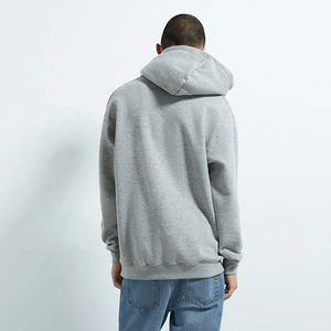 เสื้อฮู้ดทรงแบ็กกี้สำหรับผู้ชายผ้าฝ้าย100% โอเวอร์ไซส์เสื้อผ้าแนวสตรีทผ้าเฟรนช์เทอร์รี่ผ้าย้อมน้ำหนักมาก - Product Image 3