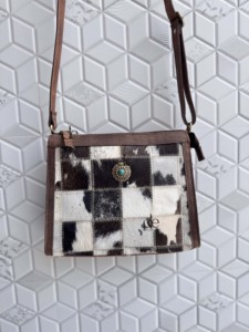 Nouveau sac bandoulière de luxe en cuir de vachette, sac à main élégant en cuir véritable, sac bohème multi-usages pour femme - Product Image 1
