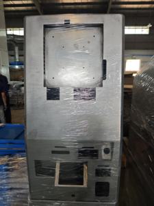 ตู้คีออสก์บริการตนเองแบบกำหนดเองได้ ผลิตจากเหล็กแผ่นรีดเย็น OEM ป้องกันสนิม พร้อมตู้ ATM ตู้จำหน่ายสินค้าอัตโนมัติ และตู้เชื่อมต่อ POS - Product Image 3