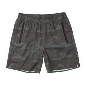 Shorts de sport personnalisés pour hommes en polyester/coton, écologiques, respirants, à séchage rapide, pour la course en plein air et la salle de sport - Product Image 1
