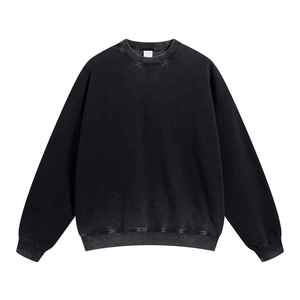 เสื้อสเวตเชิ้ตโอเวอร์ไซส์สไตล์วินเทจ พิมพ์ลายโลโก้ตามสั่ง ทันสมัย ผ้าคอตตอนหนา 100% 400 GSM เสื้อกันหนาวแนวสตรีทแวร์ - Product Image 5