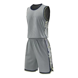 Uniformes de Baloncesto Unisex para Adultos de Alta Calidad con MOQ Bajo, Servicio OEM, Logotipo Personalizado, Impresión por Transferencia de Calor, Antibacterianos - Product Image 1