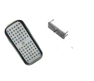 Caja de endodoncia cuadrada, tapa de bandeja de laboratorio de 72/32 agujeros, caja de endodoncia inoxidable, 100x44x54mm, Instrumentos dentales de acero inoxidable - Product Image 1