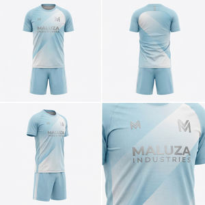 Conjunto de Uniforme Deportivo de Fútbol para Entrenamiento de Fútbol Elite, Transpirable, MALUZA INDUSTRIES Performance - Product Image 6