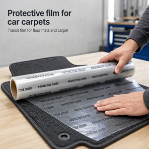 Película Protectora para Superficies Automotrices, Película Protectora de PE para Carrocería, Piezas Metálicas y Plásticas, Protección Contra Rayones para Autopartes - Product Image 5