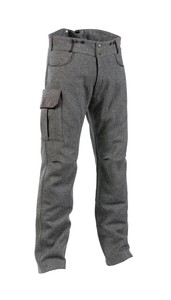 Pantalones Cargo de Lana para Hombre, Cintura Alta, Múltiples Bolsillos, Estilo Workwear, Transpirables, Corte Recto, para Otoño - Product Image 6