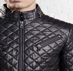 Nouvelle arrivée, vêtements d'extérieur, veste d'hiver en cuir véritable pour homme, imperméable, respirante, écologique, streetwear, vente en gros - Product Image 3