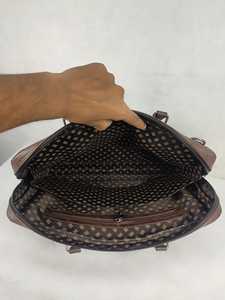 Maletín Portátil de Cuero Sintético PU Negro para Hombre y Mujer, Bolso de Mano para Oficina con Asas Dobles y Correa para el Hombro - Product Image 6