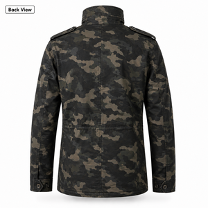 OEM ODM Custom <b>Mens</b> Camouflage Field <b>Jacket</b> Military Style Tactical Outdoor <b>Utility</b> Workwear <b>Jacket</b> Private Label Wholesale - Product Image 3