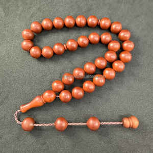 Collar de cuentas de piedra natural de estilo clásico para mujer y cuentas de oración Tasbih joyería de imitación musulmana religiosa de Dubái - Product Image 1