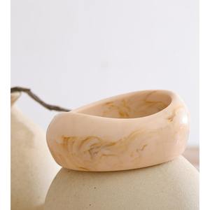 กำไลข้อมือเรซิ่นทำมือ 80 กรัม พิมพ์ลายดิจิตอลคุณภาพพรีเมียม สีพื้น แฟชั่นเครื่องประดับผู้หญิง ขายส่ง คุณภาพส่งออก TCE - Product Image 6