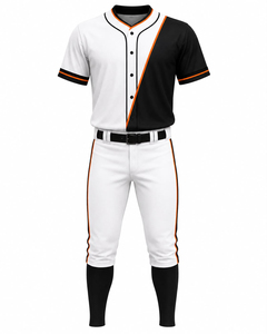 Uniformes de Béisbol Profesionales de Alta Calidad al por Mayor, Camisetas Personalizadas para Equipos, Spandex/Poliéster de Secado Rápido y Absorción de Humedad - Product Image 1