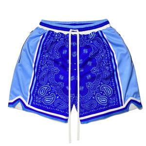 Pantalones cortos deportivos de algodón 100% Premium para hombre, diseño personalizado, impresión por sublimación para ropa de Fitness, uniformes de equipo para marca - Product Image 3