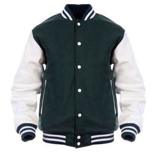 Veste de baseball en cuir, veste varsity, veste bomber varsity, veste varsity en PU, veste varsity pour homme, veste décontractée - Product Image 1
