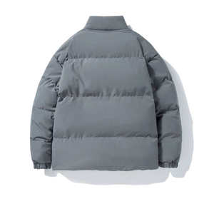 Custom Winter Puffer <b>Jacket</b> <b>Lightweight</b> Insulated Quilted Coat for <b>Men</b> Women Waterproof Windproof Casual Outdoor Wear - Product Image 3