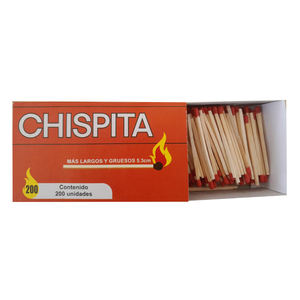 Cerillas de Seguridad para Cocina, Marca Personalizada para Compradores, 250 Unidades/Caja, Duraderas y Prácticas, Empaque en Caja de Cartón, 118 x 65 x 25 mm - Product Image 1