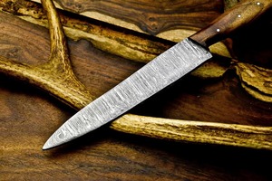 Professional Custom Logo 12" Inch Japanese Damascus Steel Chef <b>Knife</b> <b>Sharp</b> <b>Kitchen</b> Cleaver Cooking <b>Knife</b> With Wooden Handle - Product Image 5