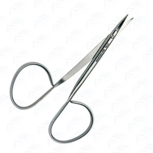 Instrumentos Quirúrgicos para Procedimientos Médicos y Veterinarios, Tijeras de Iris de Acero Inoxidable de Primera Calidad de 4.5 Pulgadas, Rectas - Product Image 4