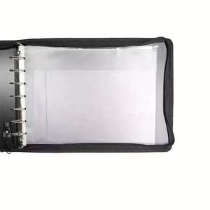 Carpeta Archivadora de Cheques NEXXGEN de 7 Anillos, Capacidad para 600 Cheques, para Hojas de 9" x 13", Carpeta Impermeable de PP con Cierre - Product Image 6