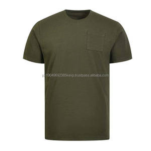 Camisetas de Cuello Redondo para Hombre, Ropa de Talla Grande, Estilo Urbano, Algodón y Fibra de Bambú, Transpirables, Ecológicas, de Manga Corta - Product Image 6