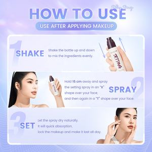 Focallure สเปรย์ควบคุมน้ำมัน FA352, สเปรย์ยึดติดตั้งให้ความชุ่มชื้นติดทนนาน - Product Image 6