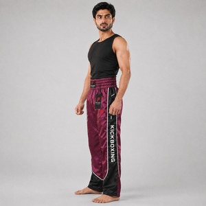 Pantalon de kick-boxing durable conçu pour l'entraînement intense, offrant un confort léger et des performances fiables au quotidien. - Product Image 5