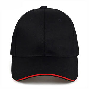 Best Quality Unisex <b>Baseball</b> P <b>Cap</b> Sporty Style Hand Embroidery Custom Logo Four Seasons Adjustable Customizable <b>black</b> red <b>caps</b> - Product Image 1
