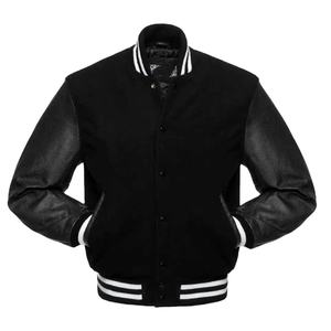 Nueva última moda hombres College Crop Sport Varsity chaqueta personalizada bordada Varsity Bike Racing chaquetas para hombres - Product Image 1