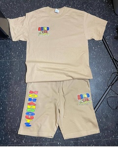 Mens Breathable <b>Track</b> <b>Suit</b> Top With Shorts Lightweight Athletic Gym Running Training Summer Wear - Product Image 5