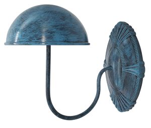 Porte-chapeaux mural décoratif en métal noir de style vintage pour l'entrée et la décoration intérieure - Product Image 6