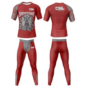 Ropa de Compresión para Hombre, Diseño Personalizado, Impresión Digital, para MMA y BJJ, Venta Directa de Fábrica, Transpirable - Product Image 1