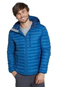 Custom Logo Winter Outdoor Men's <b>Padded</b> <b>Coat</b> High Quality Shiny Hood Puffer Jacket Stand Collar Zipper Puffer Jacket - Product Image 3