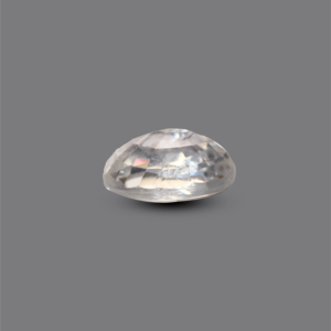 Handcrafted 6.8 Carat White Cubic Zirconia Loose Gemstone for Fine Jewelry - Product Image 3