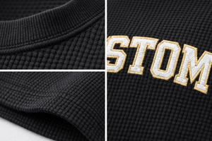 Camiseta Térmica de Manga Corta para Hombre, Cuello Redondo, 100% Algodón, Corte Holgado, Ecológica, con Logotipo Personalizado - Product Image 6