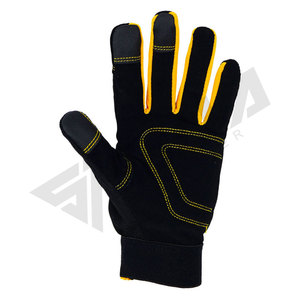 Gants de travail de sécurité en cuir imperméables résistants à la chaleur personnalisés, gants de soudage industriels, gants anti-chocs à doigts complets, antidérapants - Product Image 2