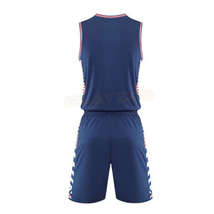 Vêtements de sport d'extérieur en polyester de haute qualité, légers, avec logo personnalisé, uniforme de basketball - Product Image 3