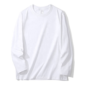 T-shirts unis formels à manches longues, séchage rapide, pour la gym, l'entraînement sportif, le fitness et la course à pied pour hommes - Product Image 2