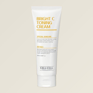 Produits de soin coréens K-Beauty Selbaisel Bright C Toning Cream 250ml Fabriqué en Corée Lotion éclaircissante à la vitamine blanchissante - Product Image 2