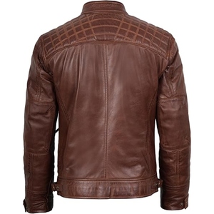 <b>Men's</b> Premium Quality <b>Leather</b> <b>Jacket</b> Fashionable Cow <b>Leather</b> <b>Jacket</b> Winter Motorcycle Racing bomber <b>jacket</b> for <b>men</b> - Product Image 3