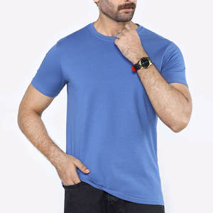 T-shirt d'exercice pour homme en coton 100% de haute qualité, coupe classique, imprimé sur mesure, respirant, séchage rapide, nouveau style tendance - Product Image 4