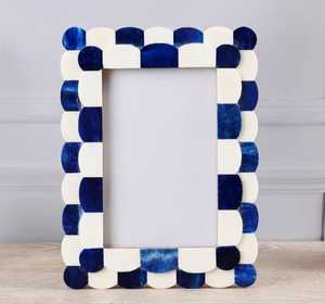 MN EXPORTS MNE-3696 Cadre photo décoratif en os incrusté, artisanal traditionnel, léger, pour table, pour intérieur de luxe - Product Image 3