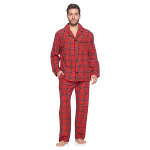 Ropa de dormir a rayas de alta calidad para hombre, tallas grandes, diseño personalizado, ropa de dormir transpirable y a la moda para hombre de Bangladesh. - Product Image 3