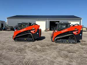 Kubota SVL97 3 Skid Steer Loader With Forestry <b>Mulcher</b> Compact Track System Heavy Duty Hydraulic Performance - Product Image 6