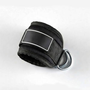 Correas de Tobillo Acolchadas Personalizadas para Gimnasio, de Alta Calidad, Color Negro, para Máquinas de Cable - Product Image 2