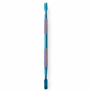 Pousse-cuticules professionnel en acier inoxydable à double extrémité pour le soin des ongles - Product Image 1