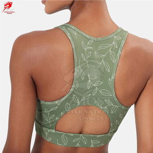 Adjustable <b>Strap</b> Fitness Sports <b>Bra</b> For Personalized Fit High Strength Performance Running Jogging <b>Bra</b> Top - Product Image 3