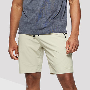 Shorts de jogging oversize pour homme, 330 GSM, en mélange coton et polyester, style streetwear décontracté et sportif. - Product Image 3