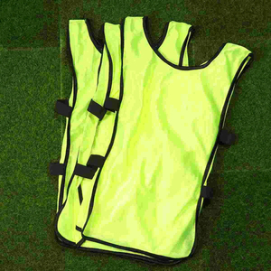 Maillots d'entraînement de football réversibles personnalisés, écologiques, respirants, grande taille, gilets d'été anti-bactériens pour le sport - Product Image 4