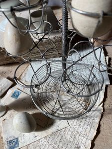 Multi-Purpose Metal <b>Egg</b> <b>Storage</b> Basket for Fresh <b>Eggs</b>, Durable Wire Design - Product Image 3